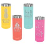 Stainless Steel Vacuum Sealed 22oz Slim Tumbler