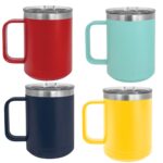 Stainless Steel Vacuum Sealed 15oz Campfire Mugs